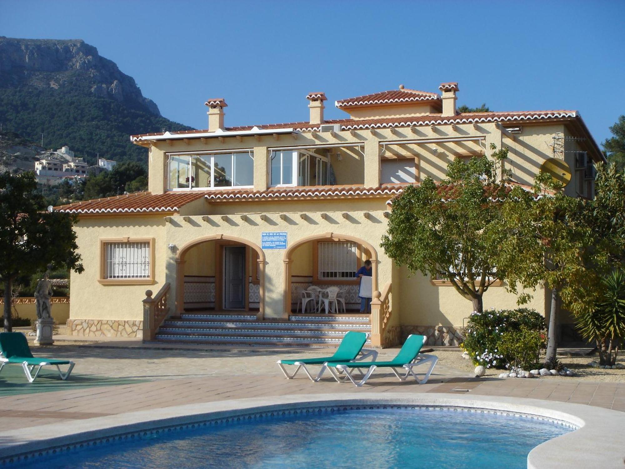 Bungalows Canada Alquileres Vacacionales Calp Dış mekan fotoğraf